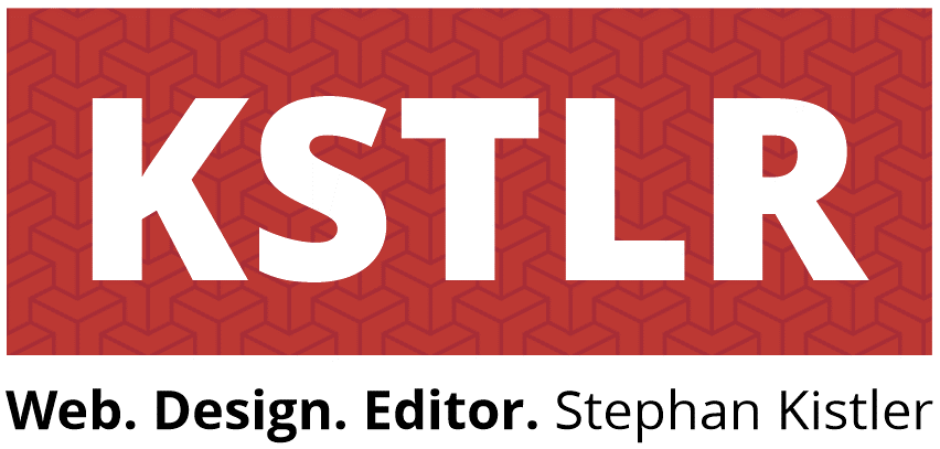 Web. Design. Editor. Stephan Kistler